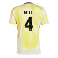 Camisa de Futebol Juventus Federico Gatti #4 Equipamento Secundário 2024-25 Manga Curta